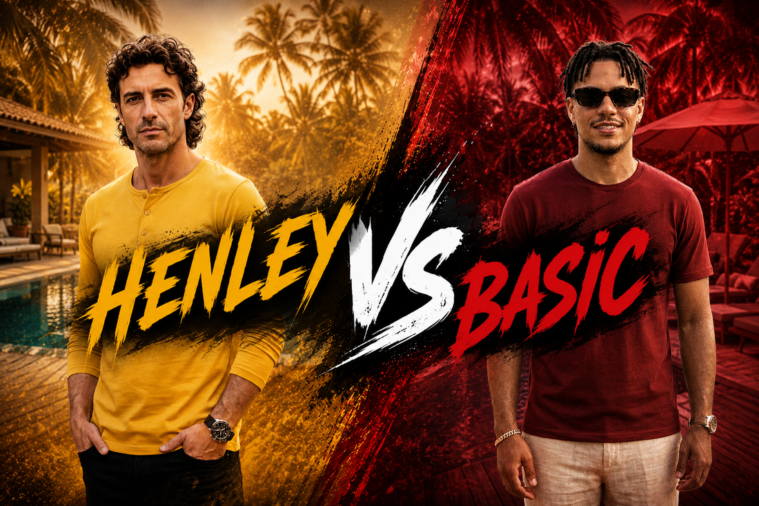 Henley T-Shirt vs Basic T-Shirt: What’s the Difference? Leon Clothing