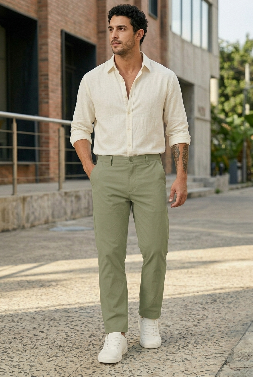 Cotton Chinos Trouser LEON