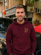 Dragon Printed Full Sleeve Pullover Hoodie LEON