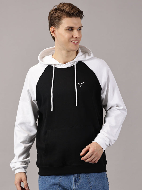 Raglan Sleeve Pullover Hoodie