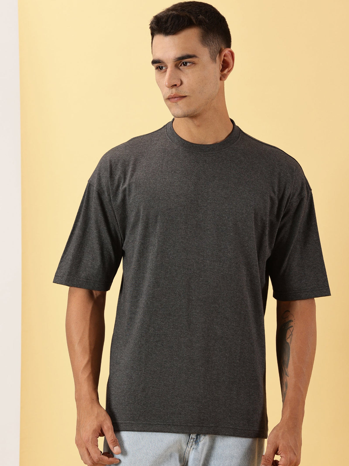 Oversized Drop Shoulder T-shirt LEON