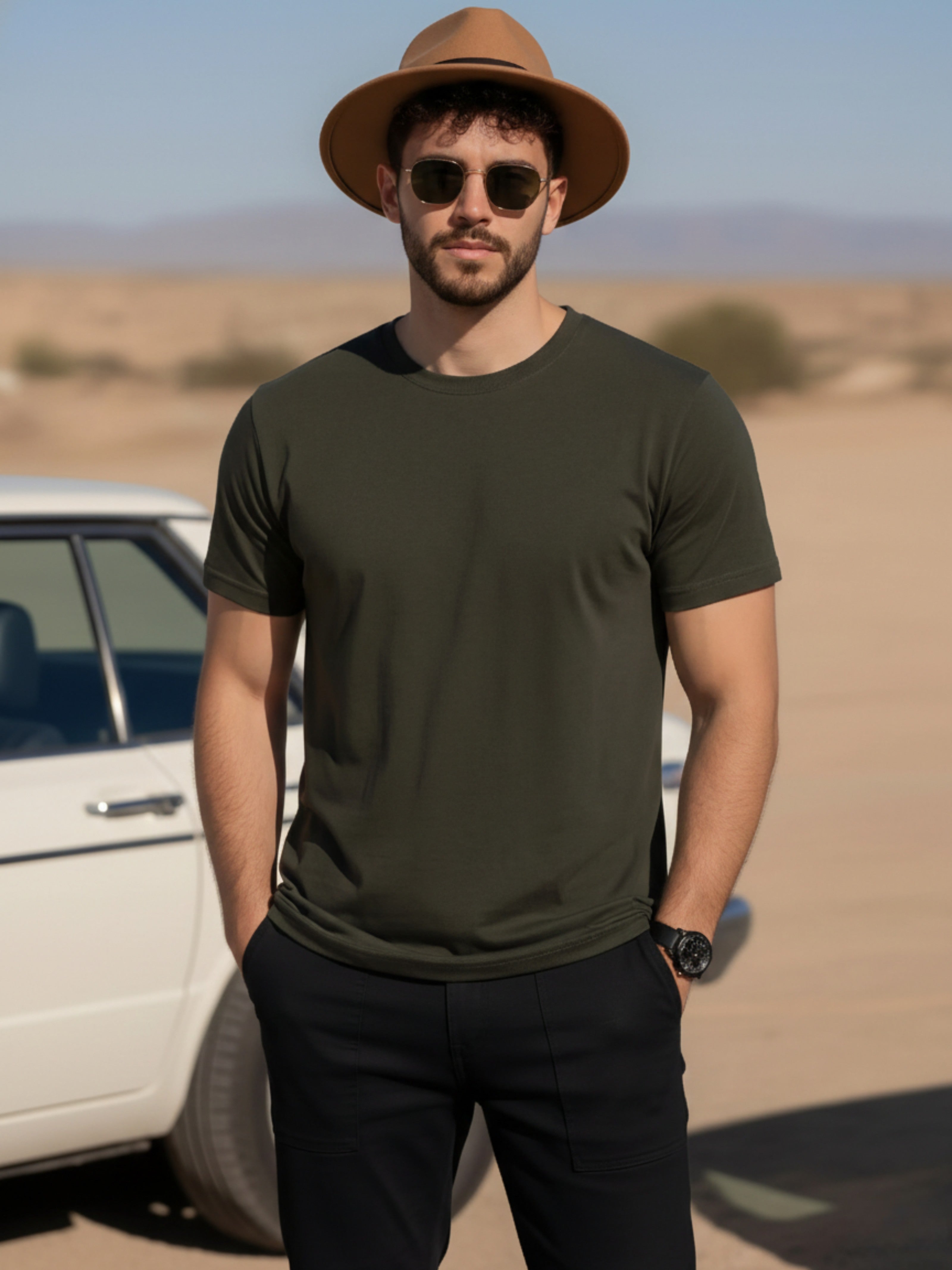 Basic Half Sleeve Tshirt