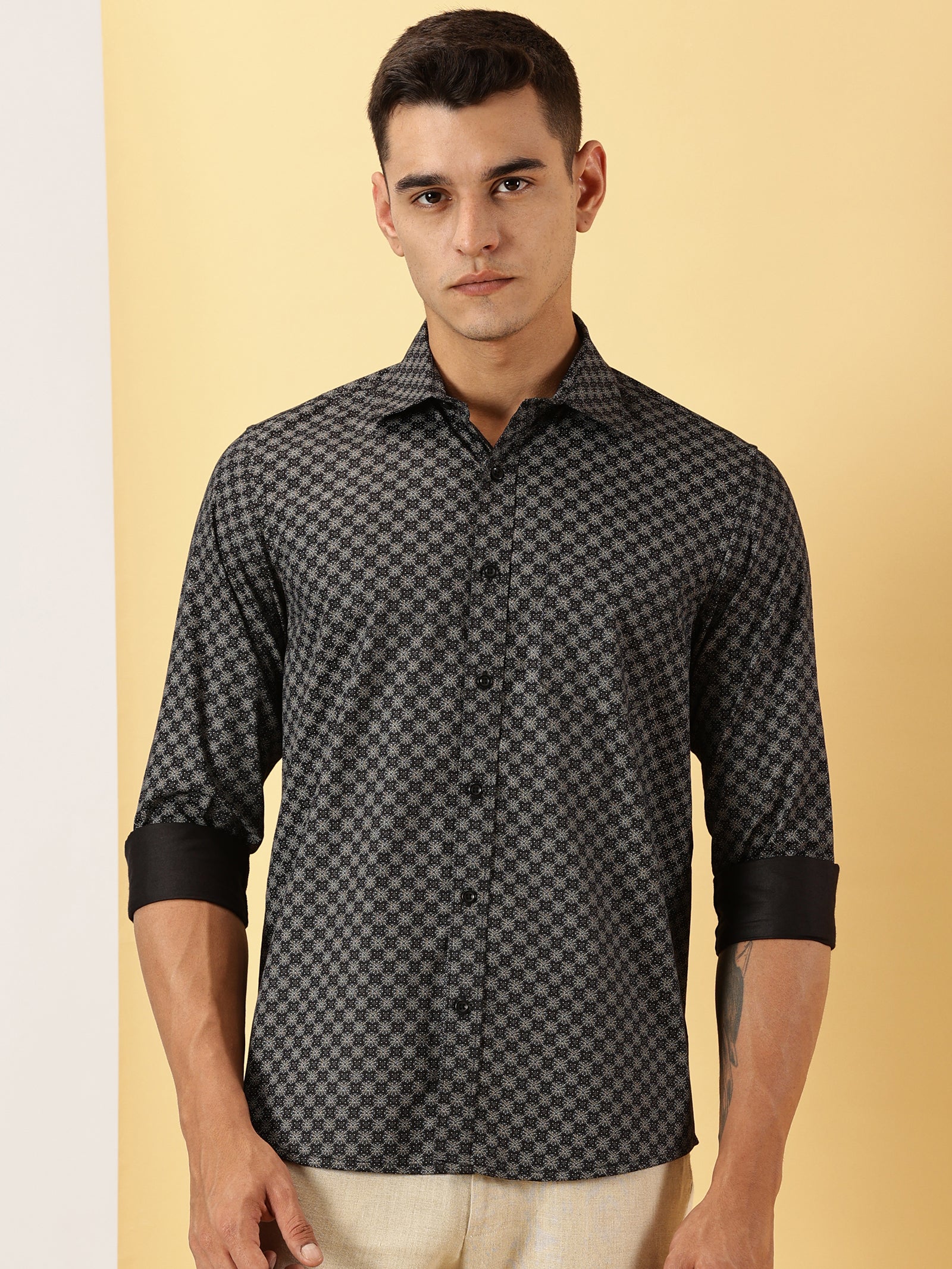 Floral Printed Full Sleeve Shirt