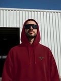 Solid Pullover  Hoodie Leon Clothing