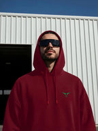 Solid Pullover  Hoodie Leon Clothing
