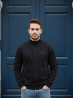 High Neck Full Zipper Sweatshirt