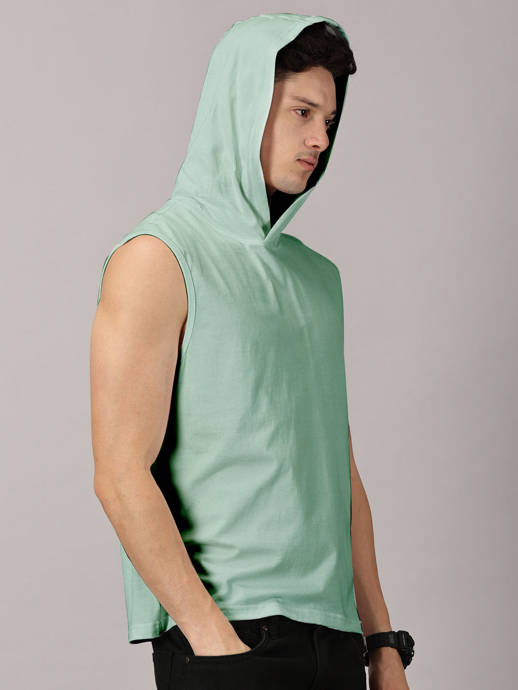 Strive Hooded Sleeveless Tshirt Vest