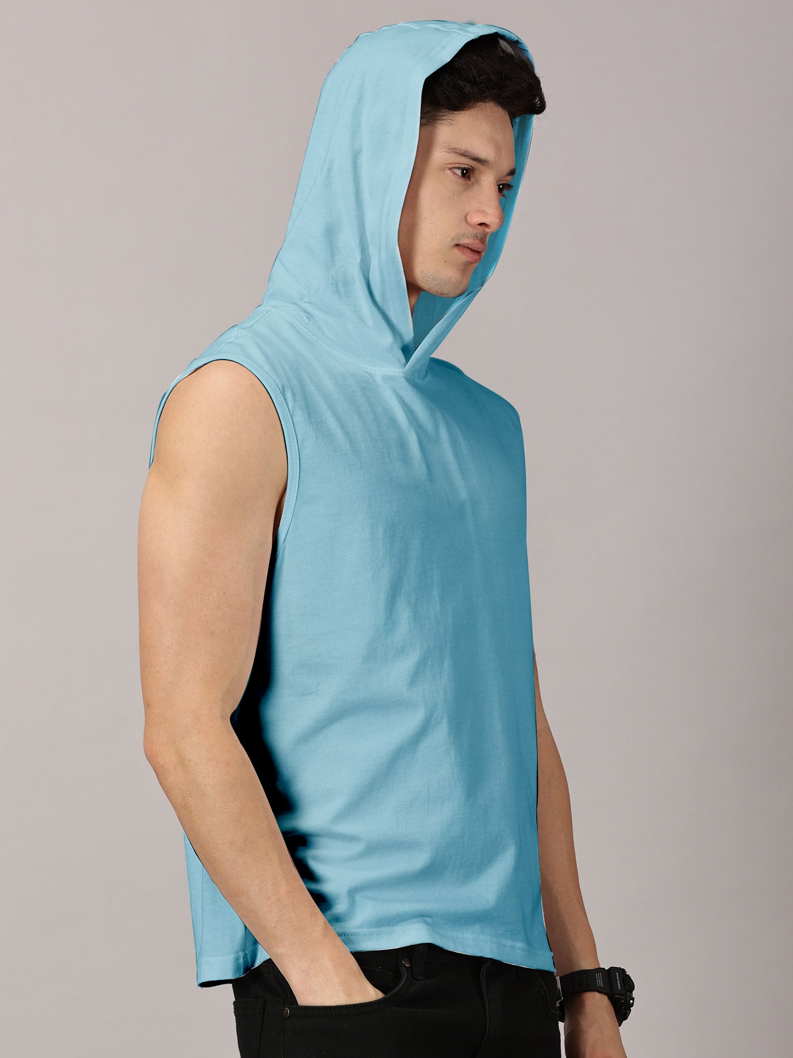 Strive Hooded Sleeveless Tshirt Vest