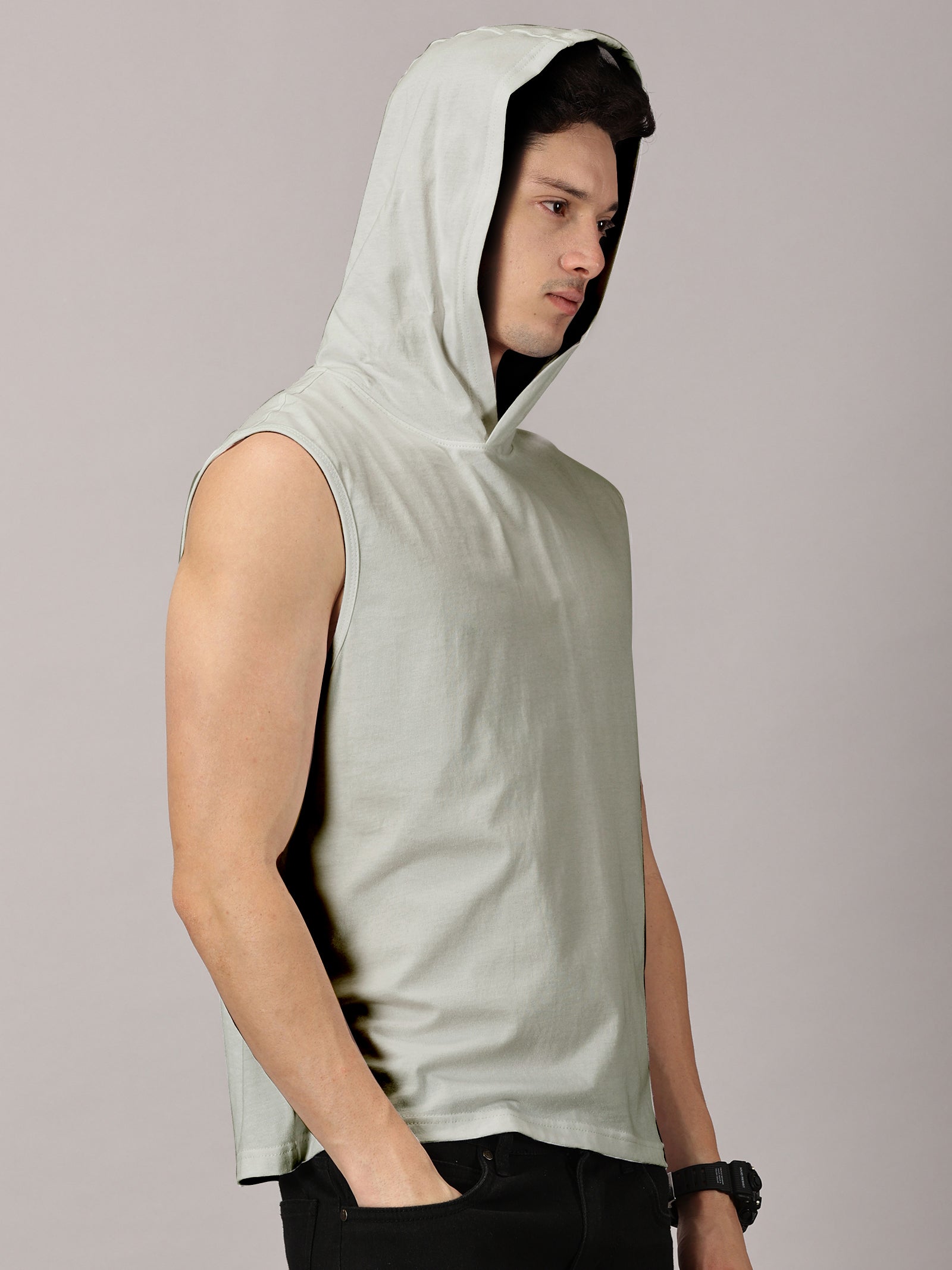 Strive Hooded Sleeveless Tshirt Vest