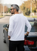 Henley Neck Full Sleeve T-Shirt