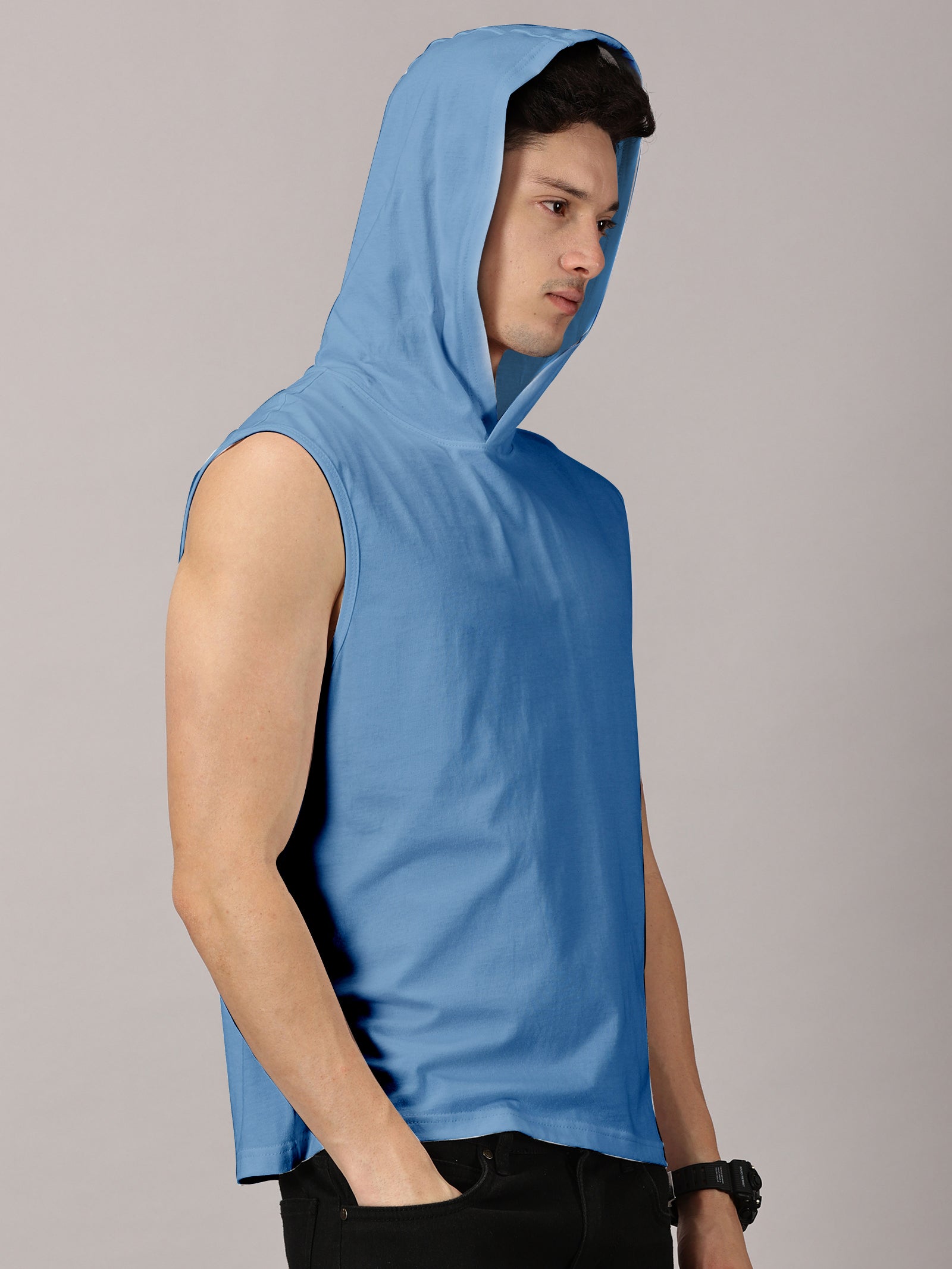 Strive Hooded Sleeveless Tshirt Vest