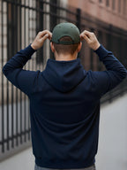 Solid Full Sleeve Zipper Hoodie Leon Clothing