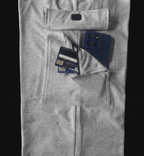 LEON Men’s Cotton Loopknit Cargo Jogger