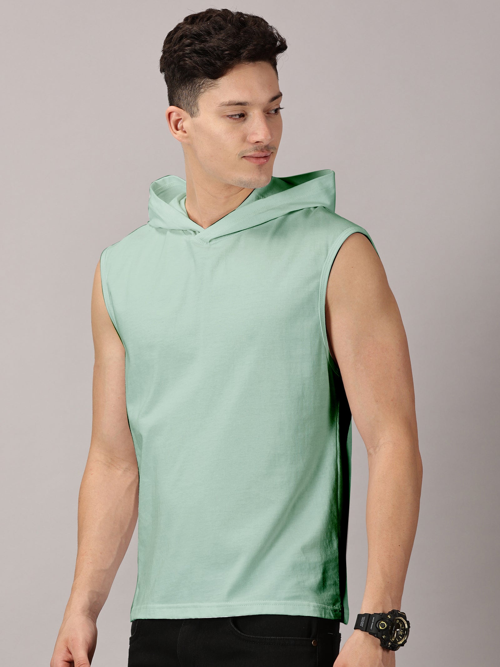 Strive Hooded Sleeveless Tshirt Vest