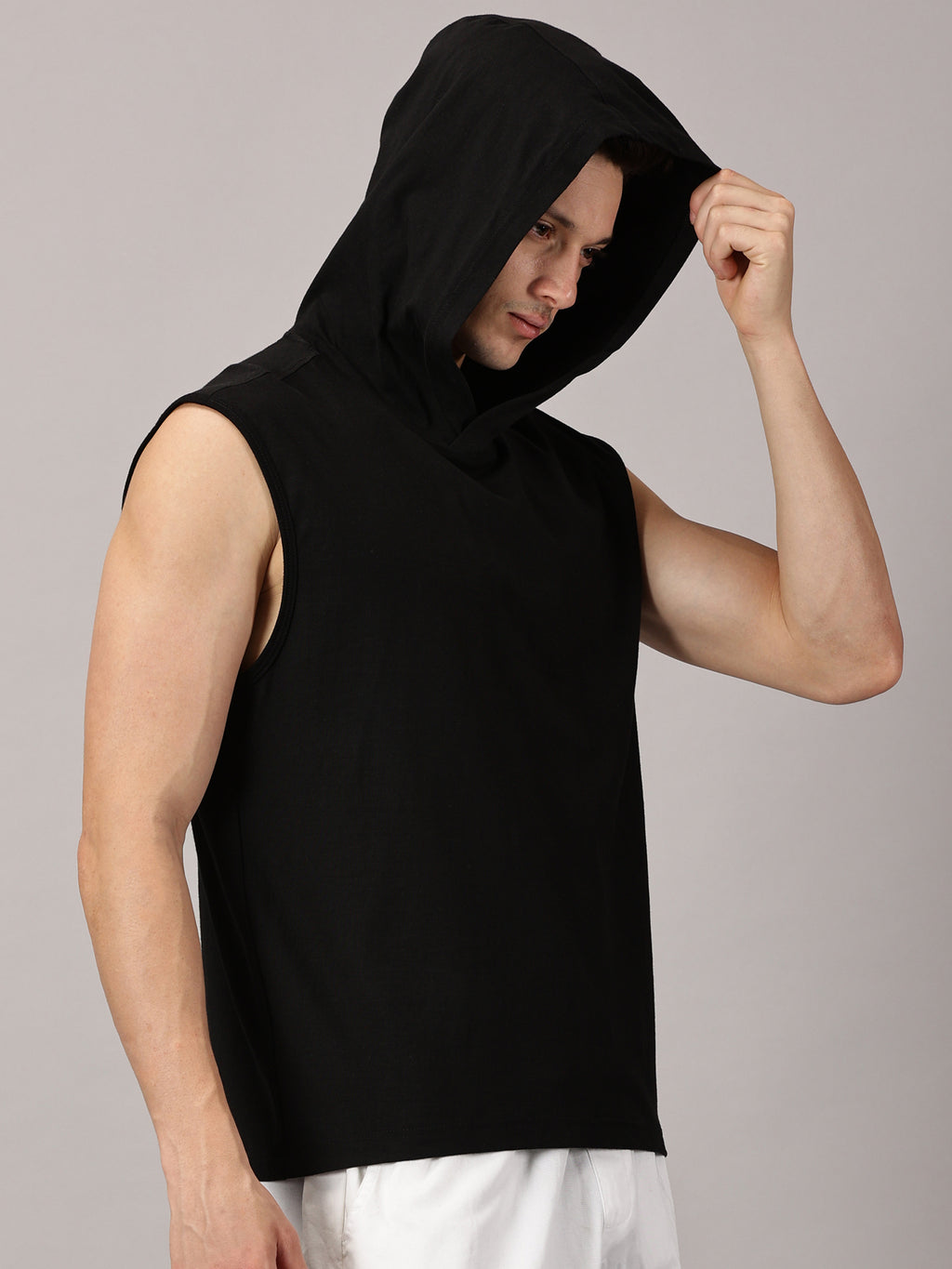 Strive Hooded Sleeveless Tshirt Vest