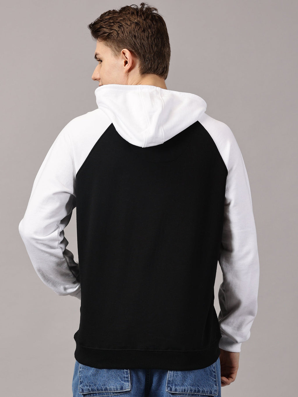 Raglan Sleeve Pullover Hoodie