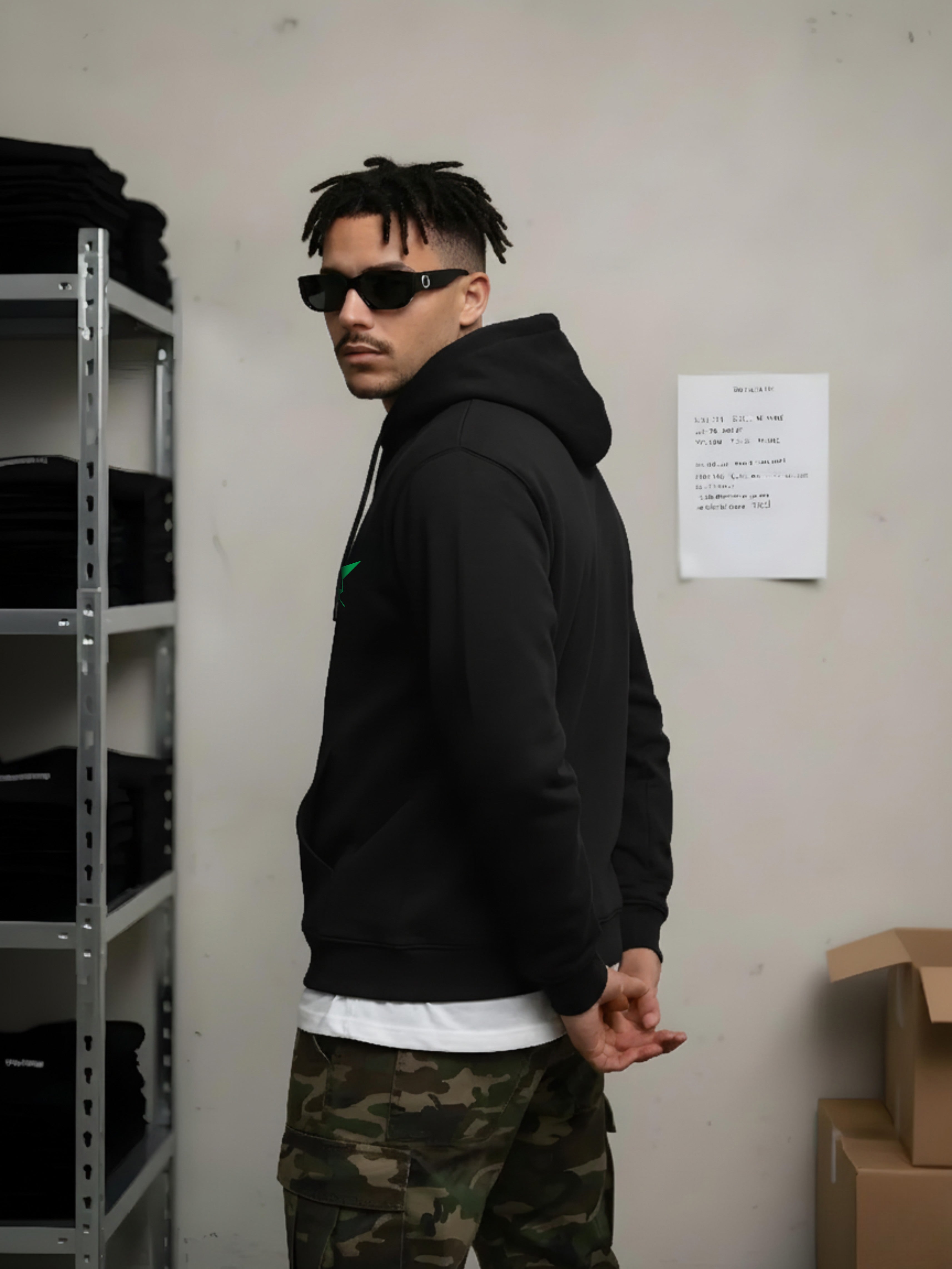 Solid Full Sleeve Zipper Hoodie