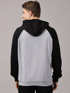 Raglan Sleeve Pullover Hoodie