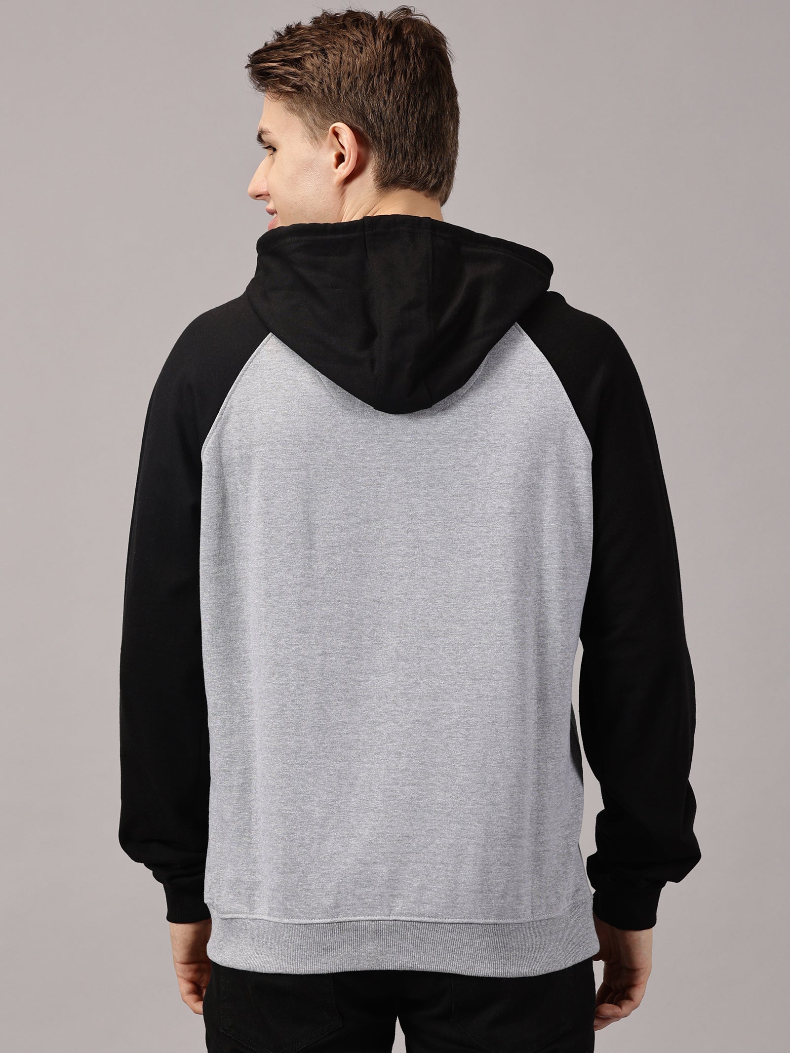 Raglan Sleeve Pullover Hoodie