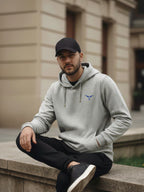 Solid Pullover  Hoodie