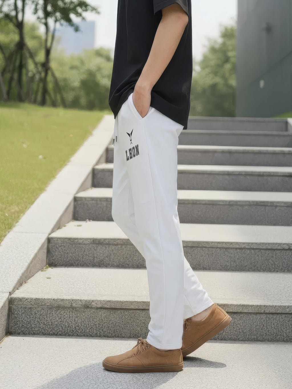 Regular Fit Sports Trackpants