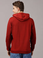 Color Block Cut & Sew Full Sleeve Pullover Hoodie