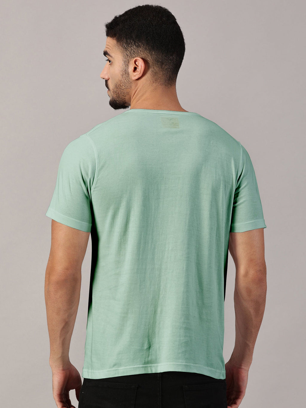 Henley Neck  Half Sleeve T-Shirt
