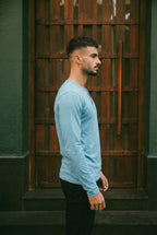 Henley Neck Full Sleeve T-Shirt