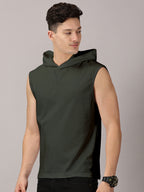 Strive Hooded Sleeveless Tshirt Vest