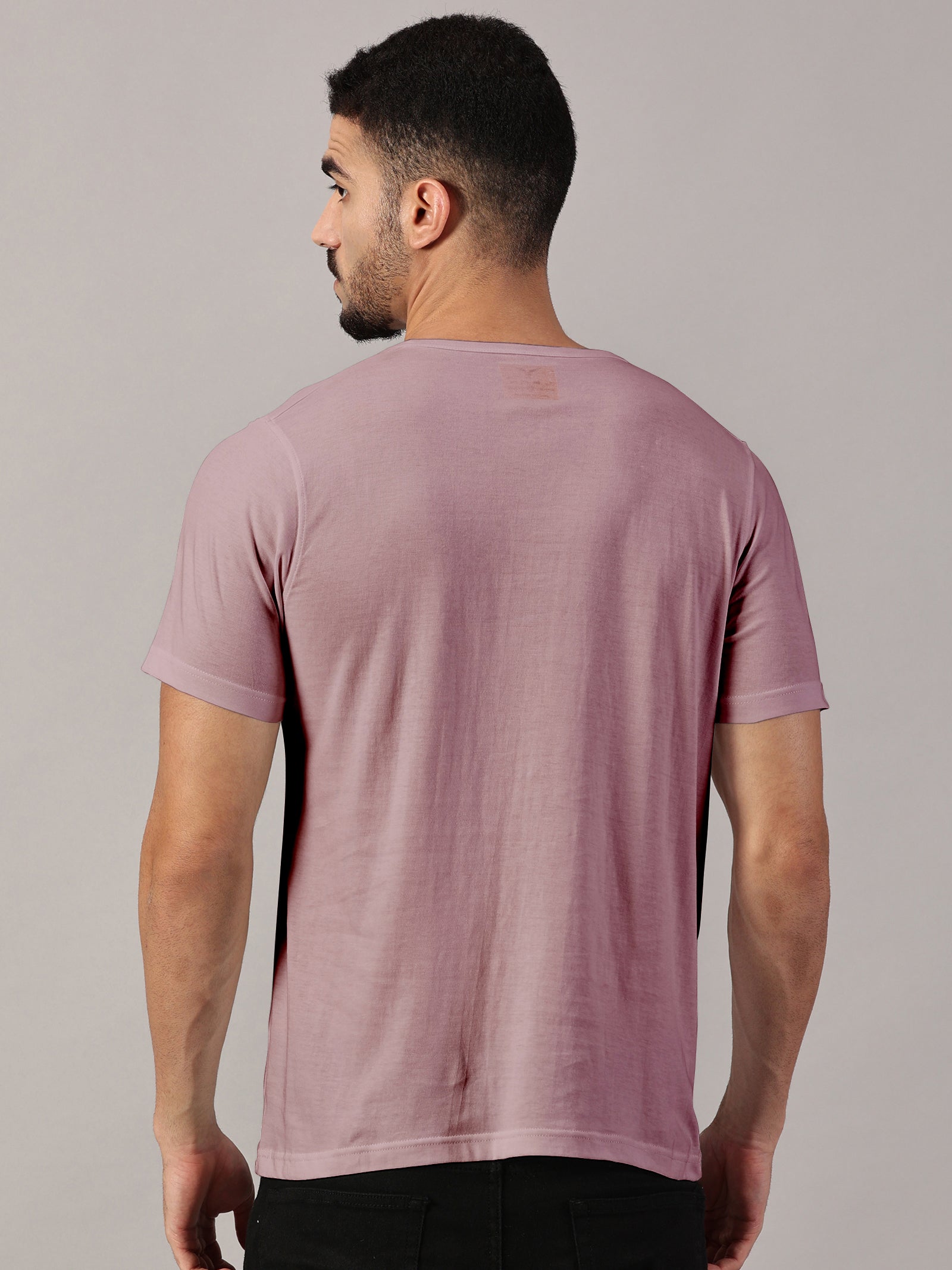 Henley Neck  Half Sleeve T-Shirt