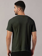 Henley Neck  Half Sleeve T-Shirt