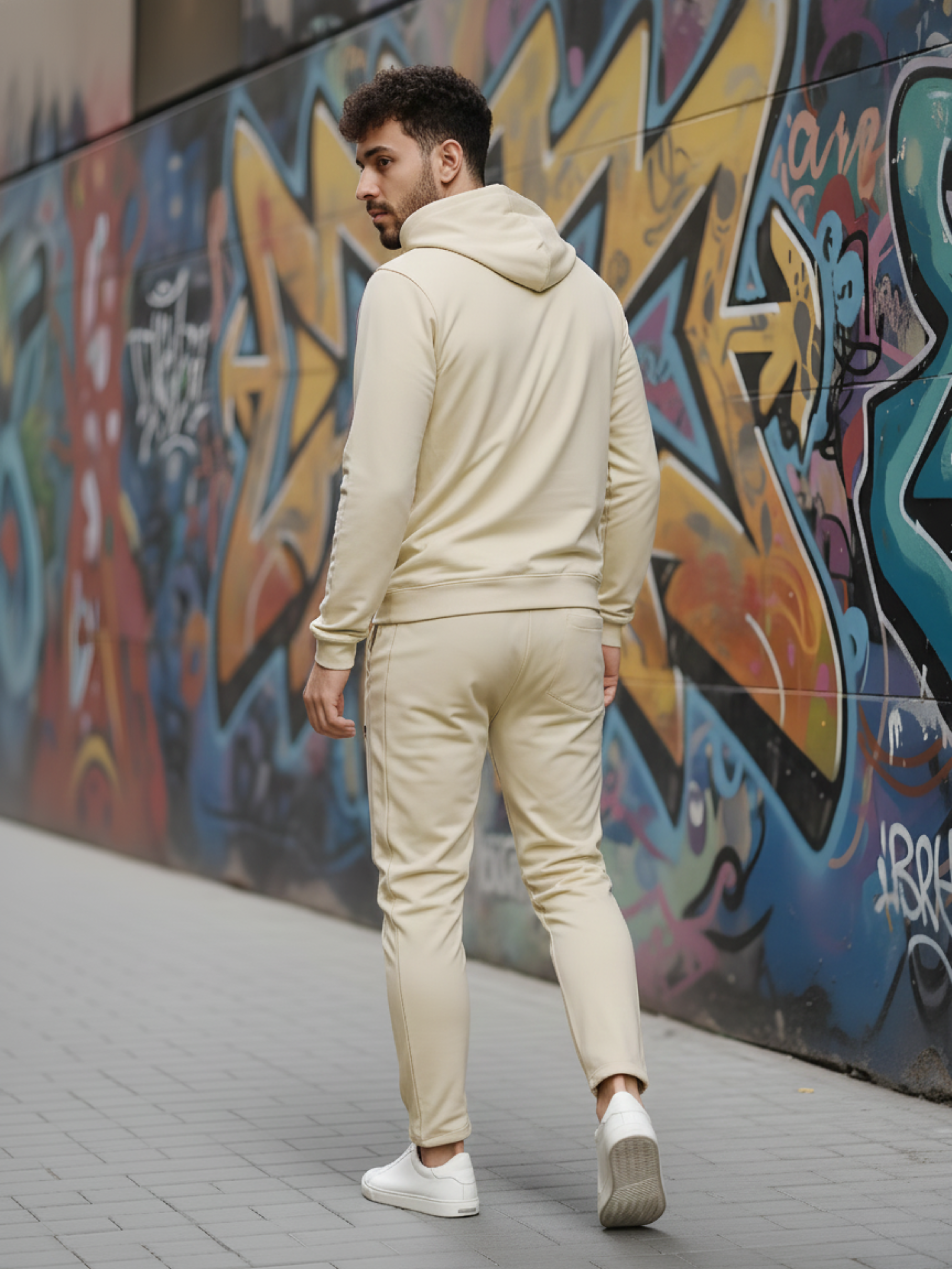 Pullover Sports Hoodie & Trackpant Set