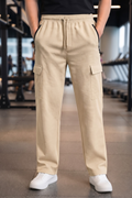 LEON Men’s Cotton Loopknit Cargo Jogger