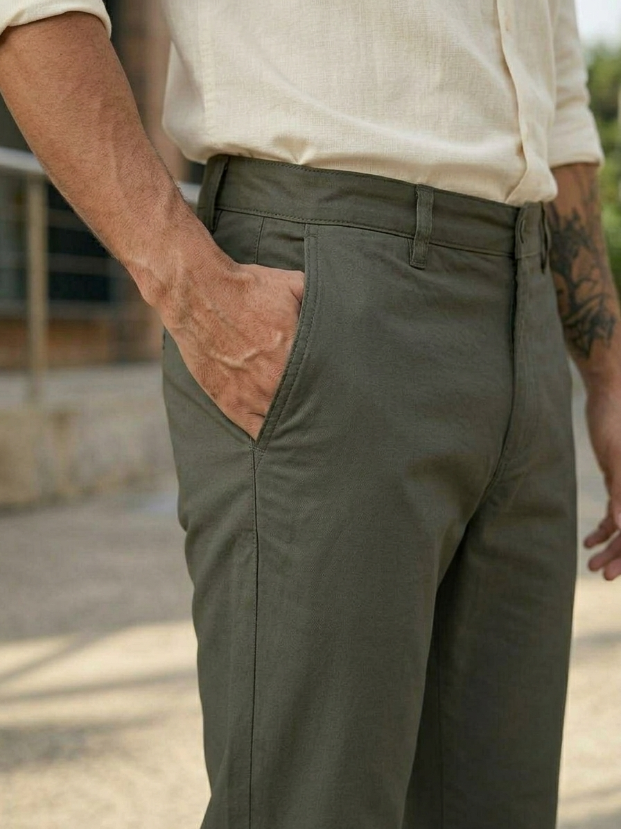 Cotton Chinos Trouser LEON