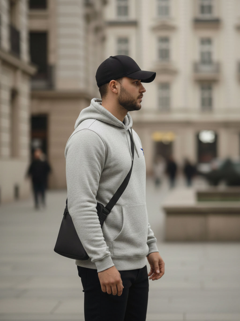 Solid Pullover  Hoodie