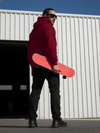 Solid Pullover  Hoodie