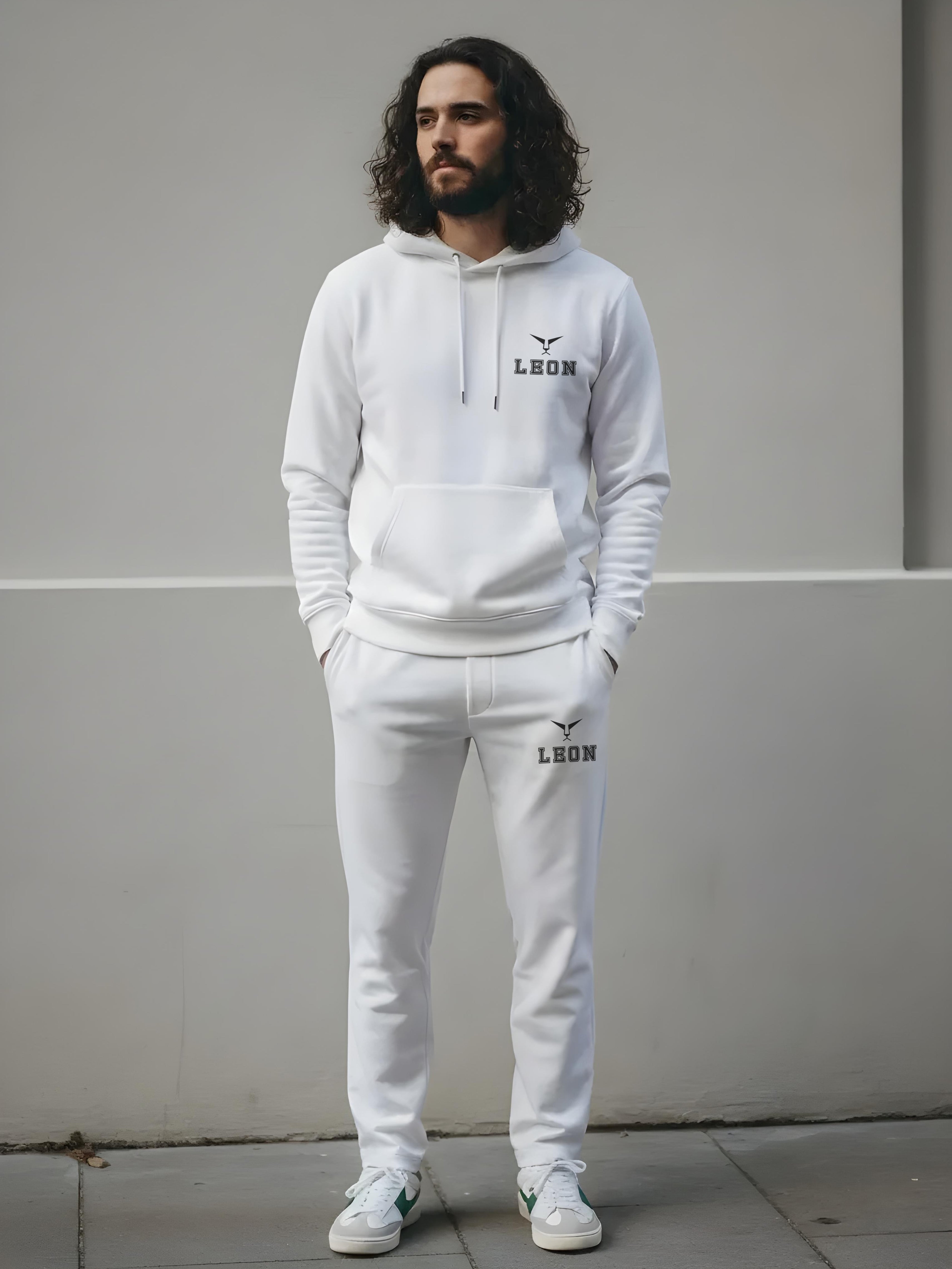 Pullover Sports Hoodie & Trackpant Set