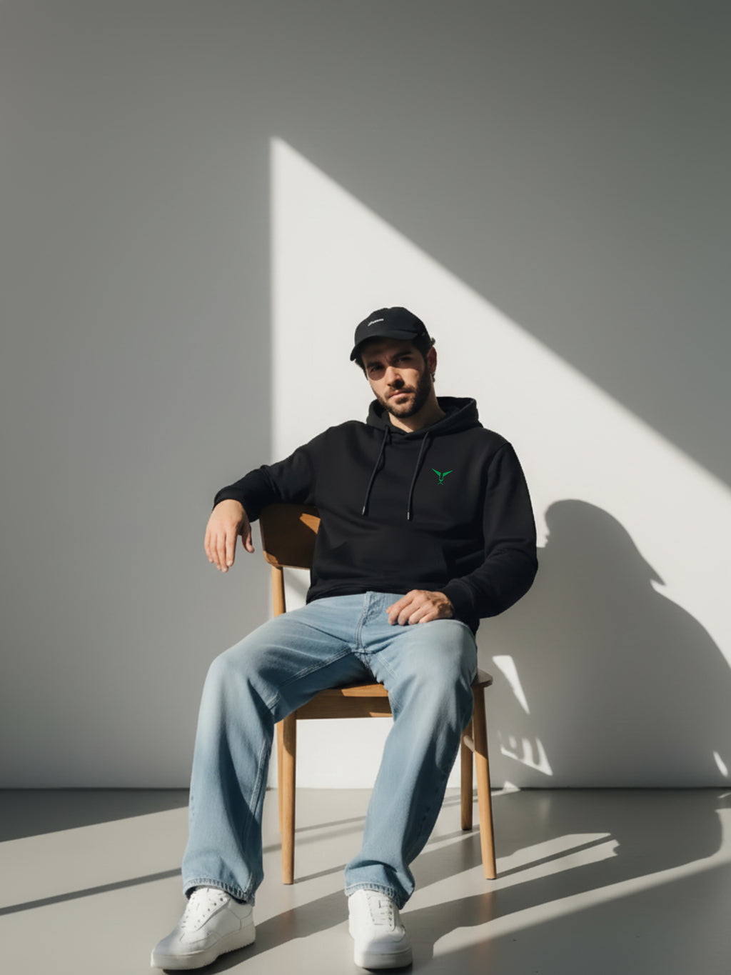 Solid Pullover  Hoodie