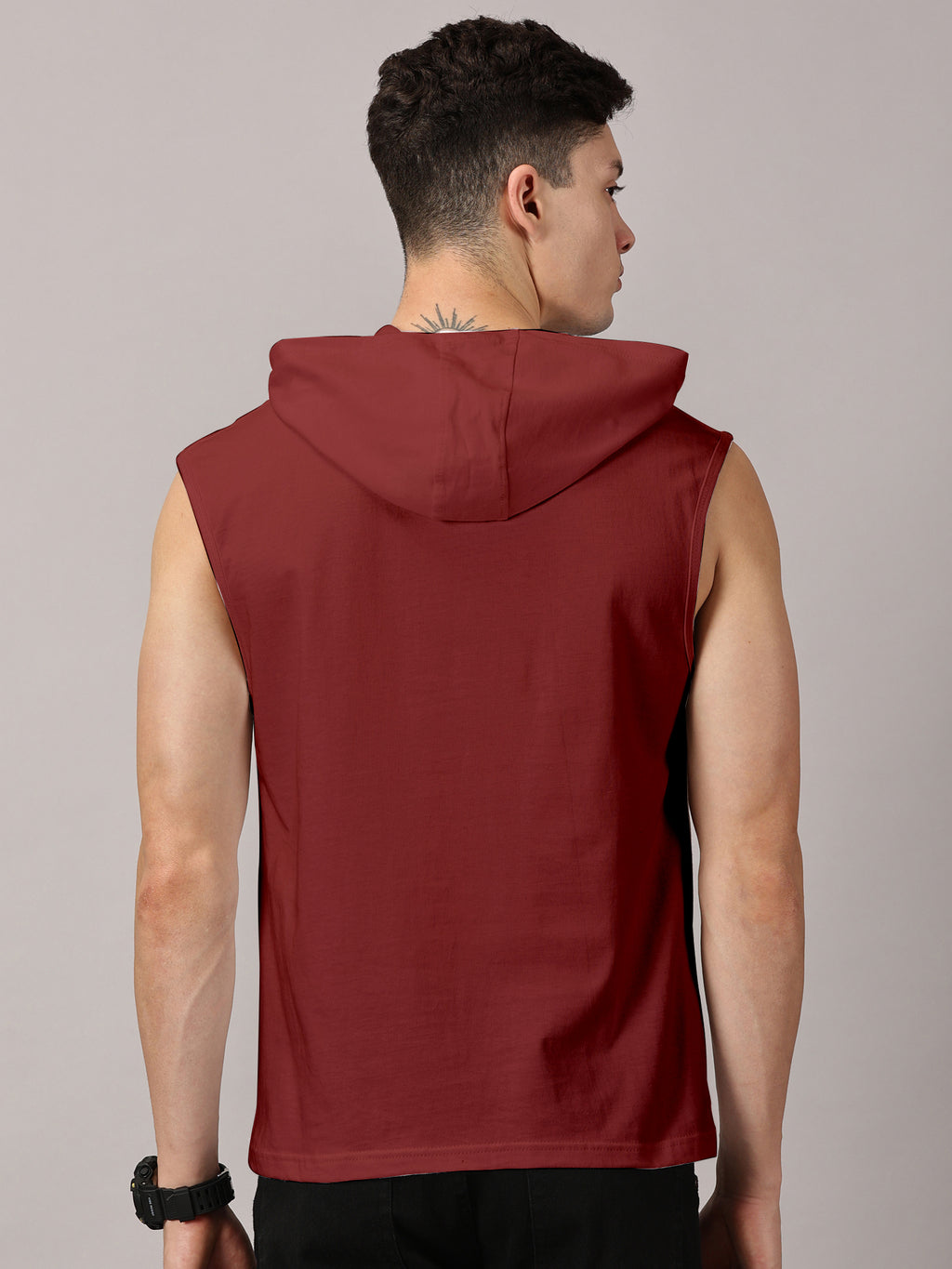 Strive Hooded Sleeveless Tshirt Vest