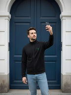 High Neck Full Zipper Sweatshirt