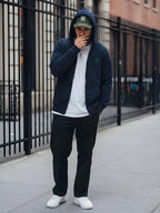 Solid Full Sleeve Zipper Hoodie Leon Clothing