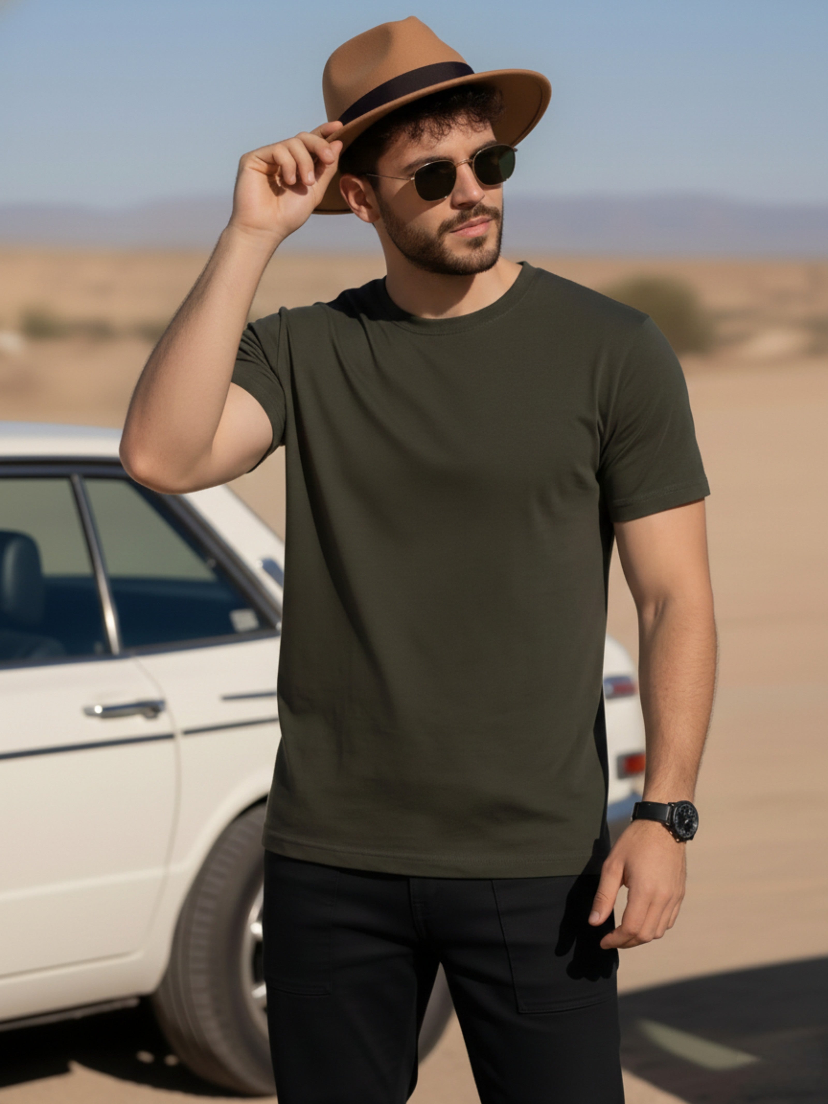 Basic Half Sleeve Tshirt