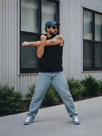 Solid Sleeveless Pullover Hoodie