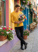 Henley Neck Full Sleeve T-Shirt