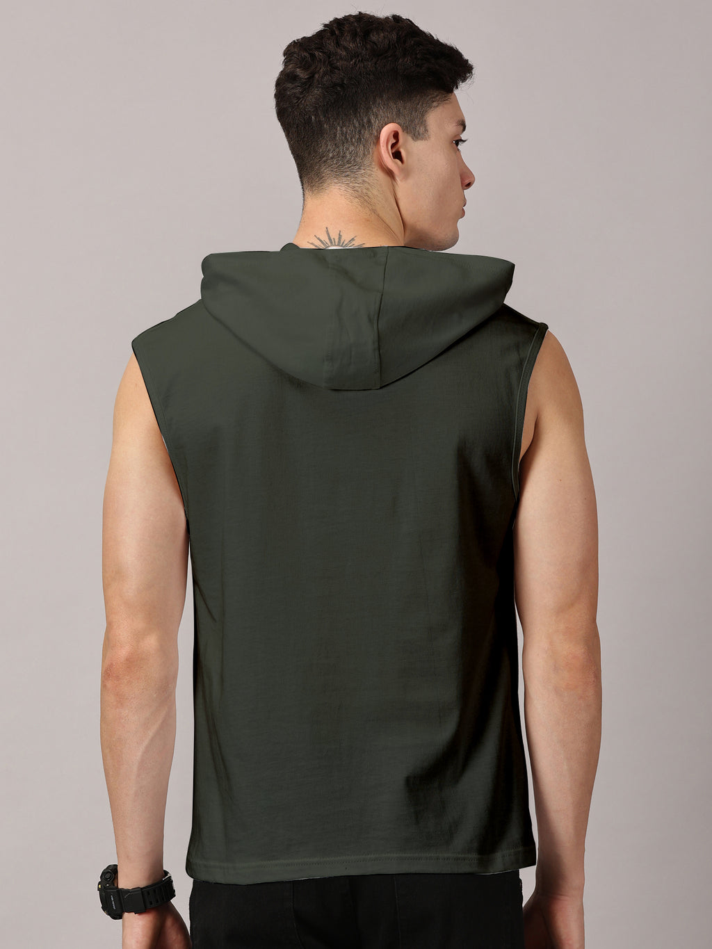 Strive Hooded Sleeveless Tshirt Vest
