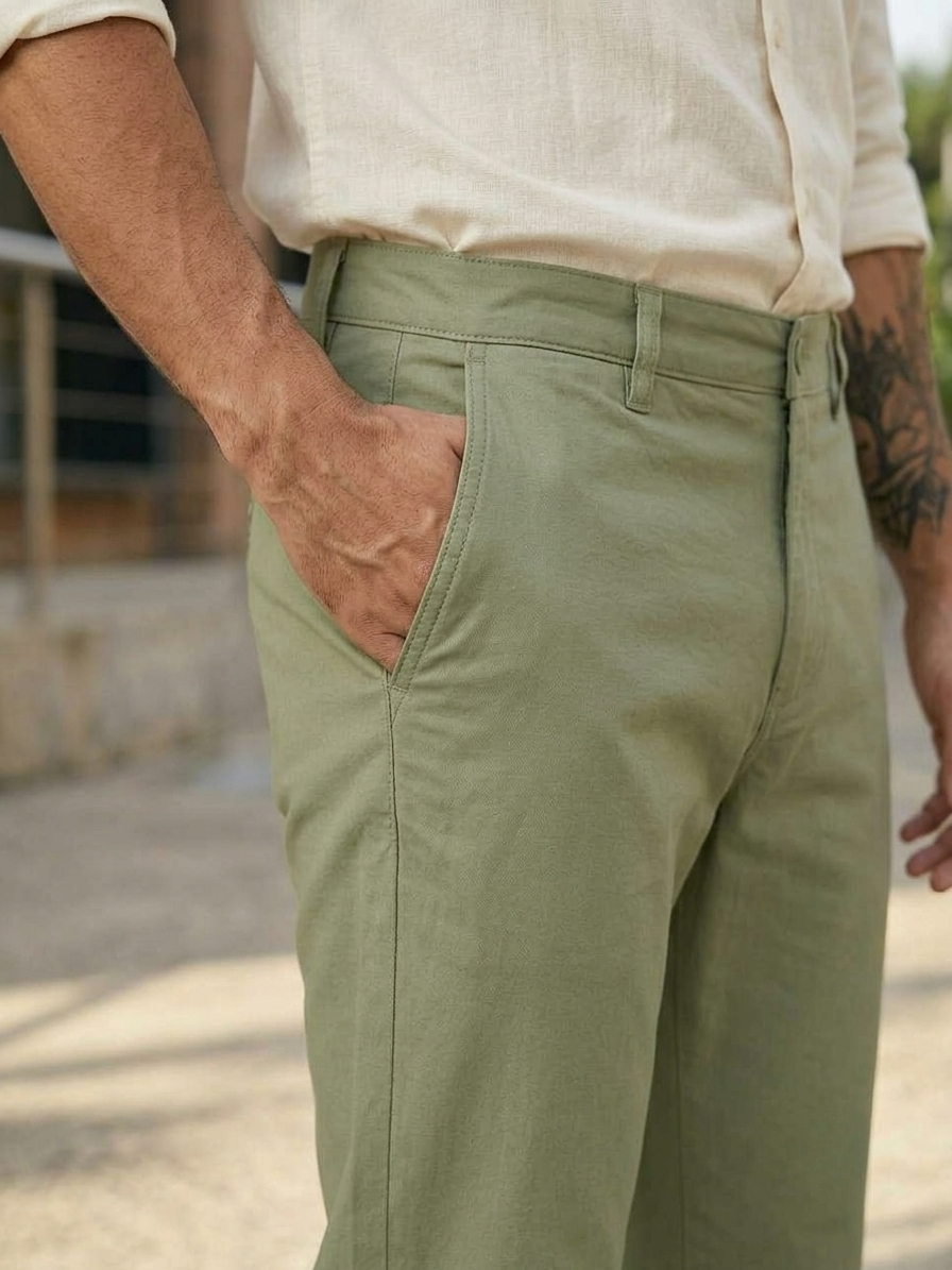 Cotton Chinos Trouser LEON