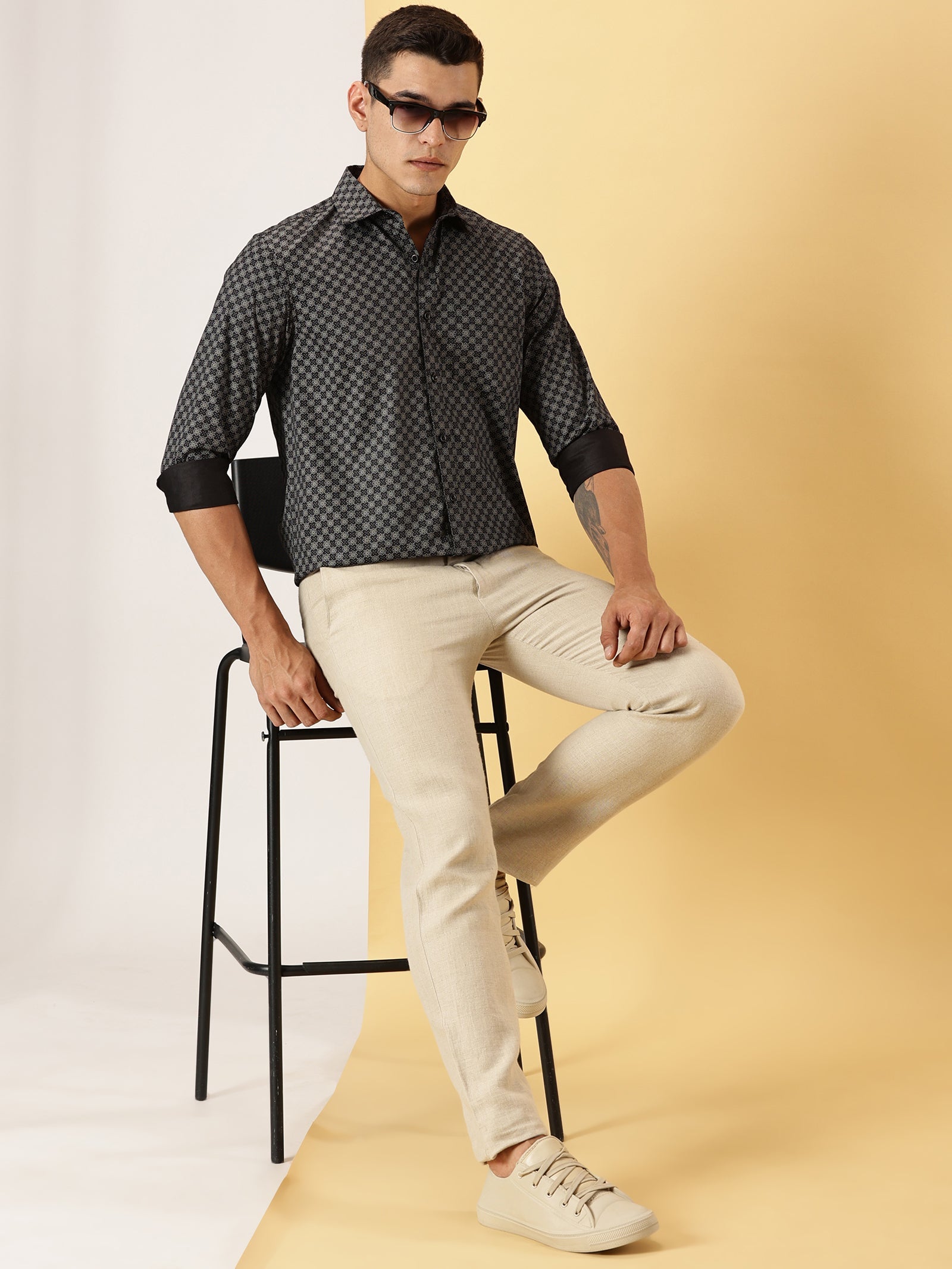 Floral Printed Full Sleeve Shirt