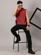 Strive Hooded Sleeveless Tshirt Vest