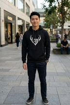 Leon Gotheic Printed Full Sleeve Pullover Hoodie