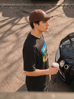 LEON Mountain Rider Print T-Shirt